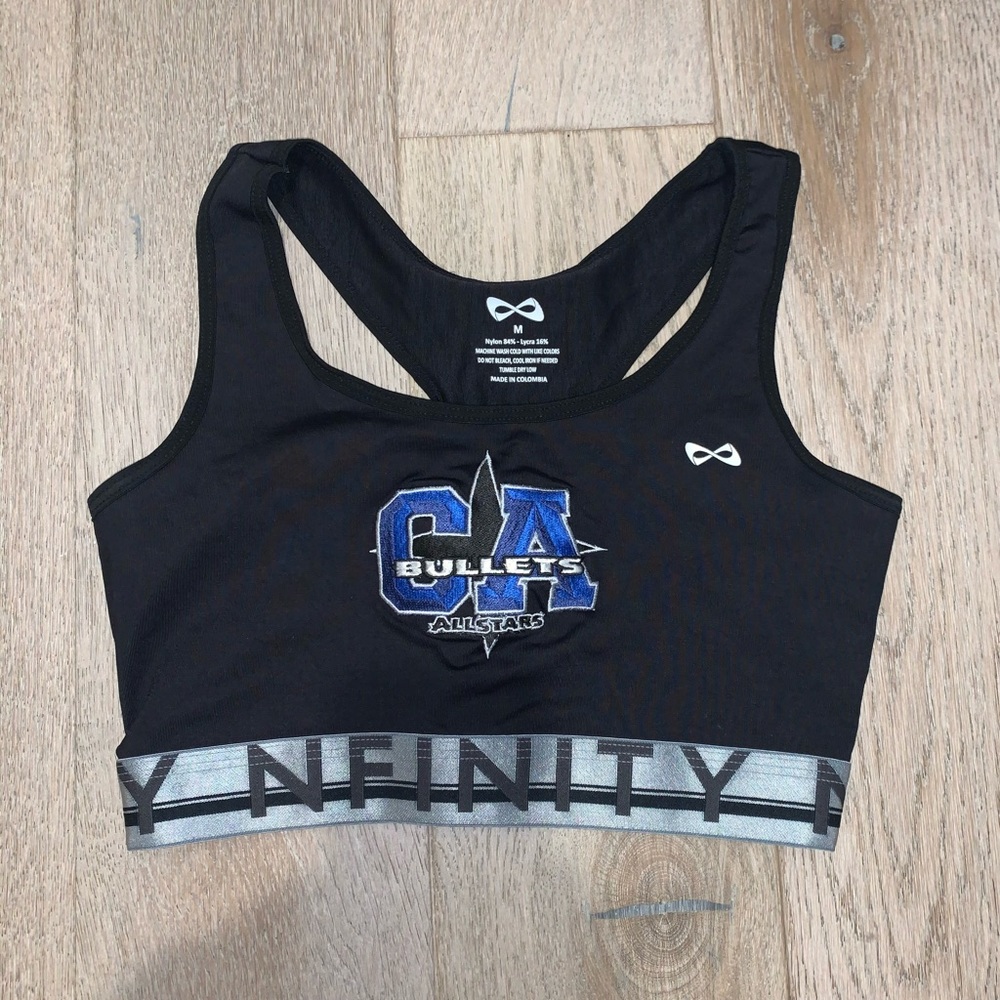 California Allstars Embroidered Sports Bra
